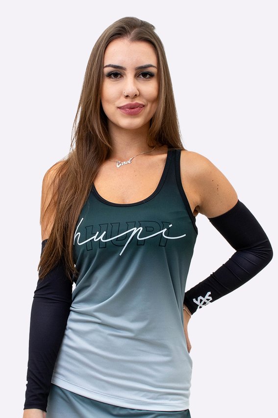 Regata Feminina HUPI Colors Cinza