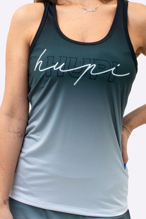 Regata Feminina HUPI Colors Cinza