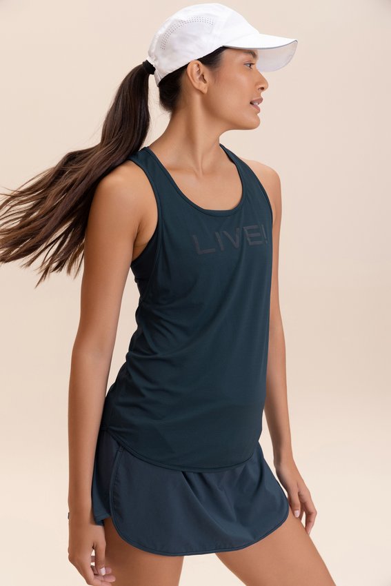 Regata Live Icon Comfort Azul Feminina