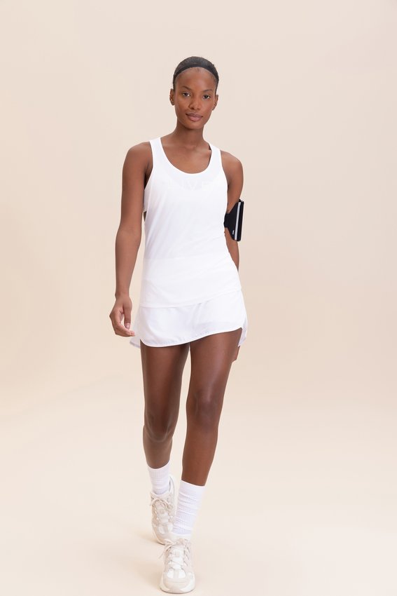 Regata Live Icon Comfort Branco Feminina