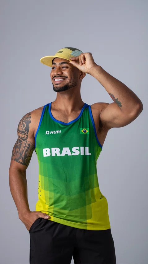 Regata Masculina HUPI Brasil Soul