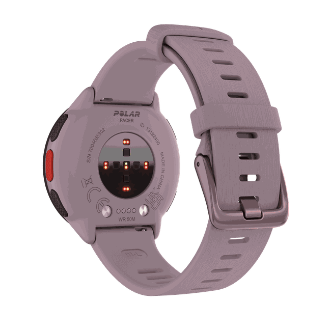 Relógio de Corrida Polar GPS Pacer Lilás P/G