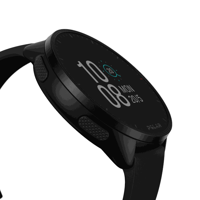 Relógio de Corrida Polar GPS Pacer Preto P/G