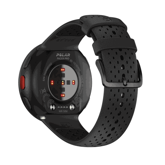 Relógio Polar GPS Pacer Pro Cinza e Preto P/G