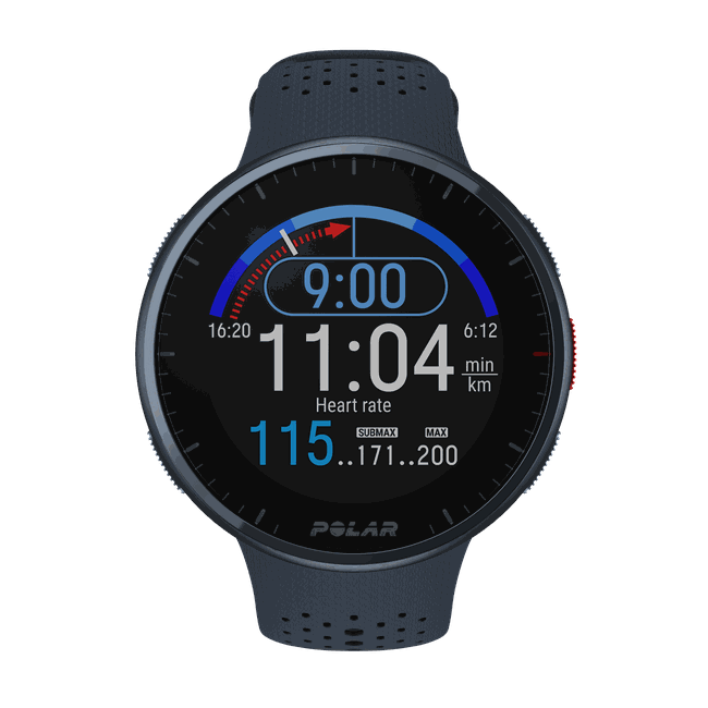 Relógio Polar GPS Pacer Pro Azul P/G