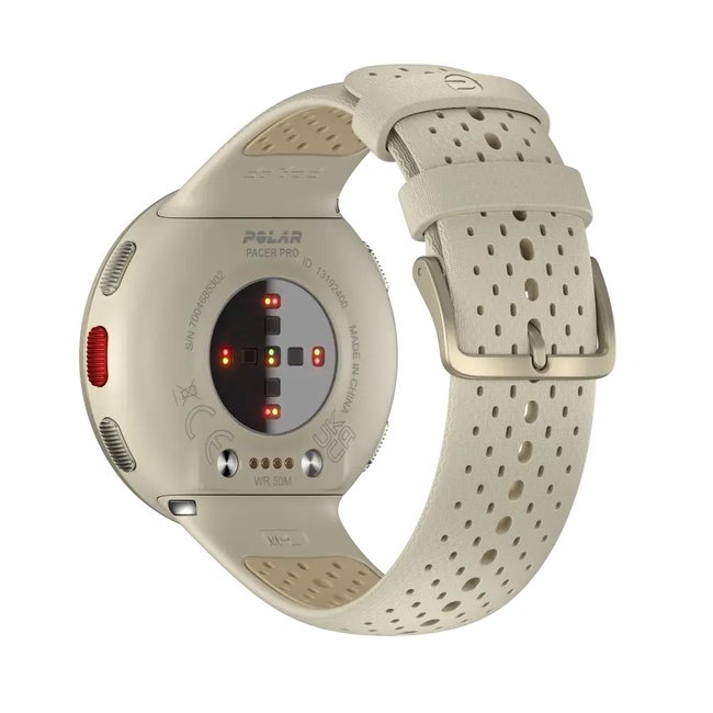Relógio Polar GPS Pacer Pro Dourado P/G