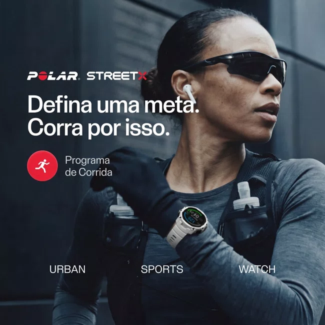 Relógio Polar STREET X Branco