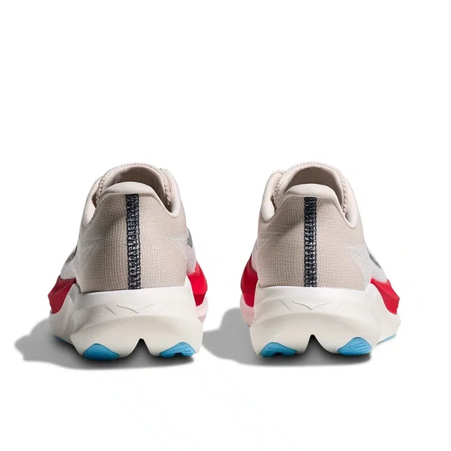 Tênis HOKA Rocket X 3 Masculino Branco e Vermelho