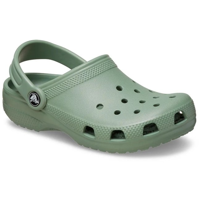 Sandália Crocs Classic Clog Verde Juvenil