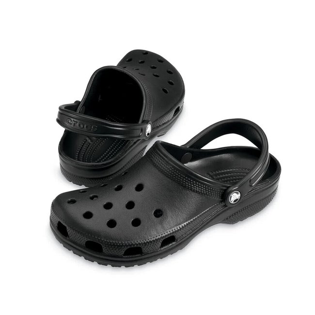 Sandália Crocs Classic Clog Preto Unissex