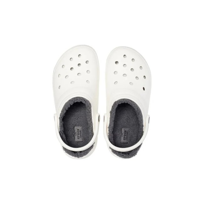 Sandália Crocs Classic Lined Clog Branco Unissex 