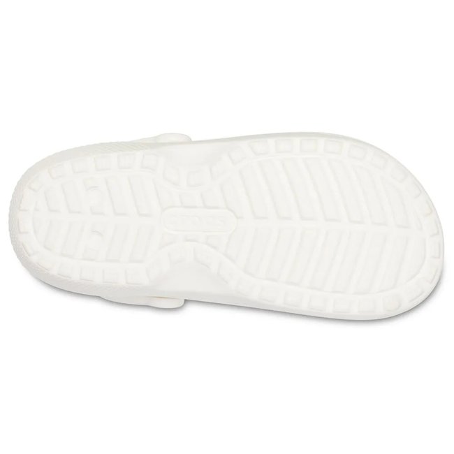 Sandália Crocs Classic Lined Clog Branco Unissex 