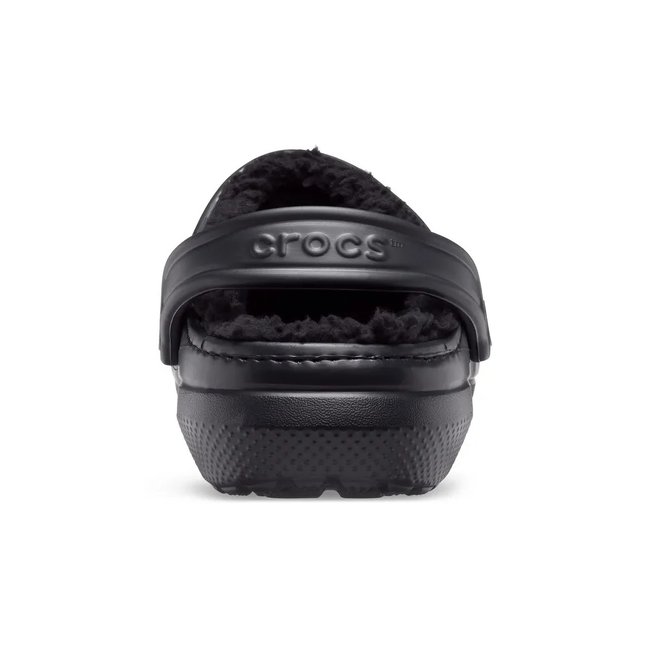 Sandália Crocs Classic Lined Clog Preto Unissex 