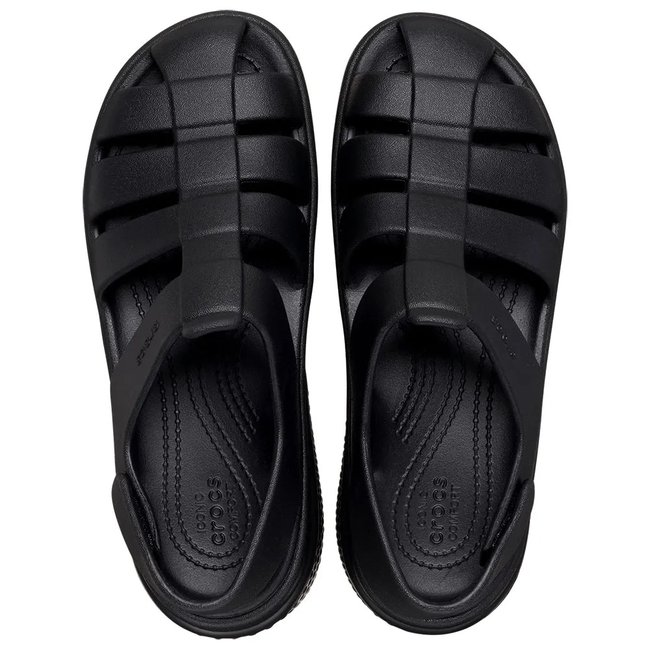 Sandália Crocs Stomp Fisherman Preto Feminino