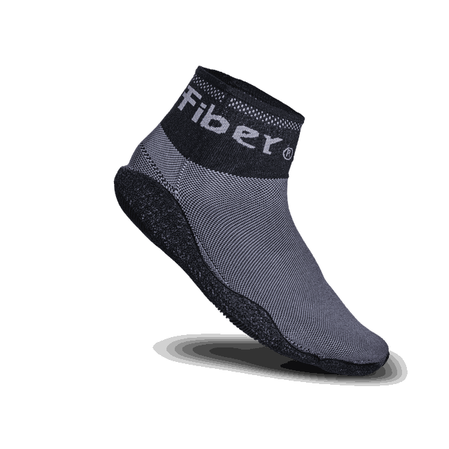 Sapatilha Fiber Multisports Cinza e Preto