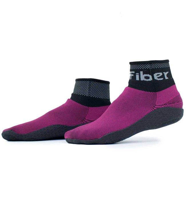 Sapatilha Fiber Multisports Preto/ Rosa
