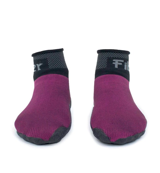 Bota Sapatilha Beach Tennis Fiber Multisports Rosa e Preto