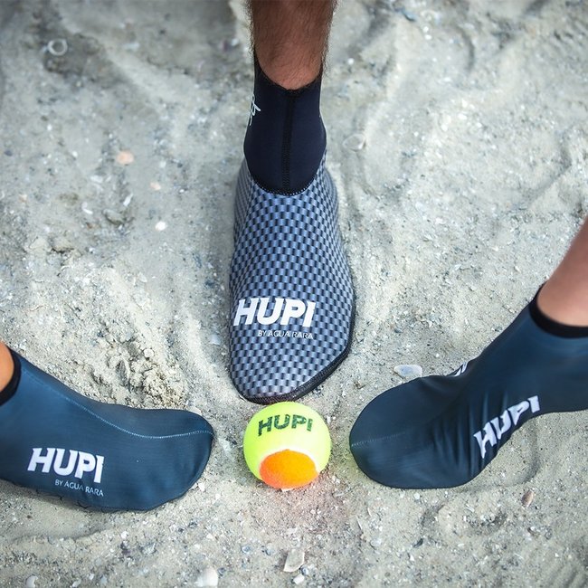 Botinha Beach Tennis HUPI Shark Skin Lycra Preto