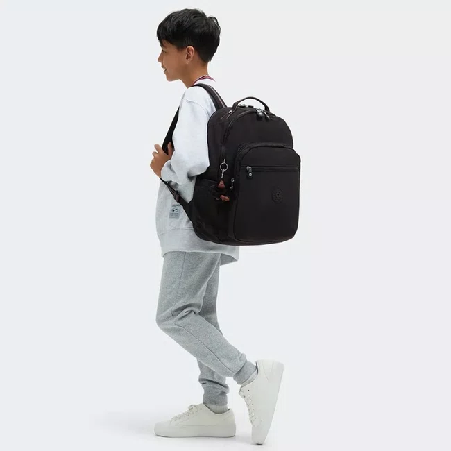 Mochila Kipling Seoul Lap Preta