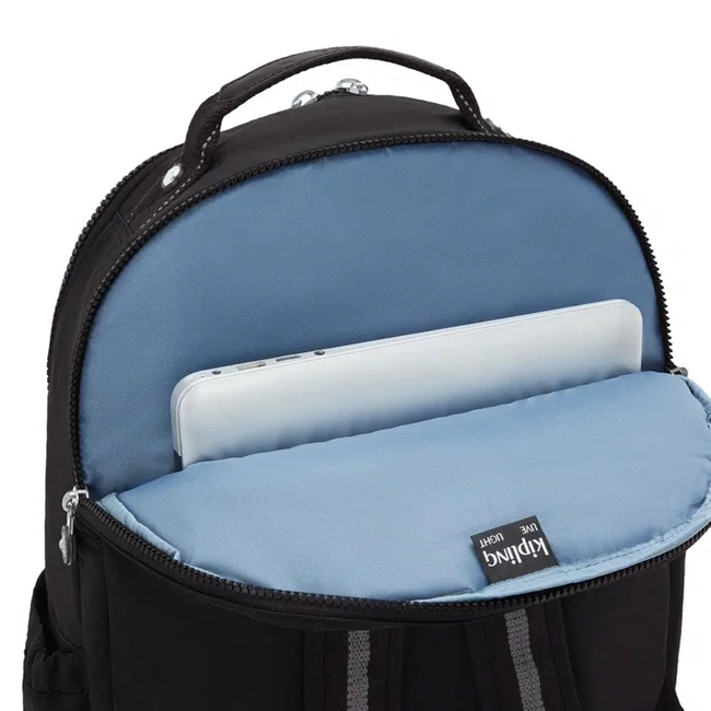 Mochila Kipling Seoul Lap Preta