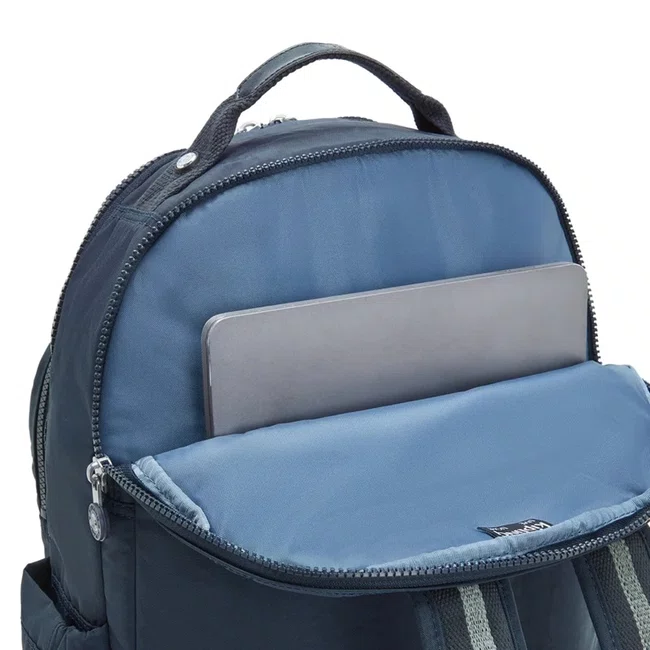 Mochila Kipling Seoul Lap Azul Marinho