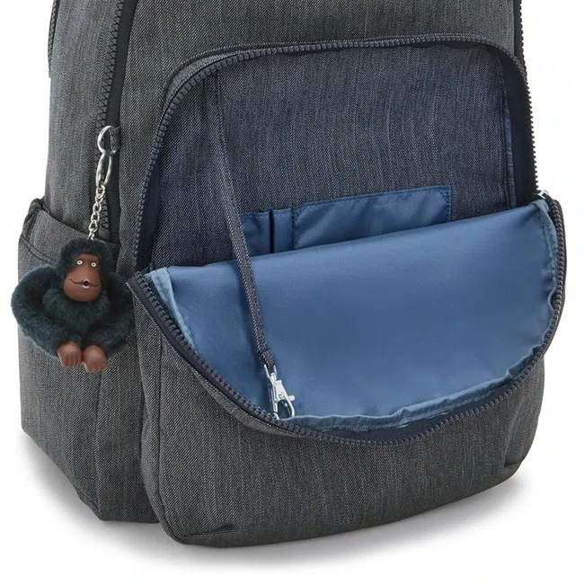 Mochila Kipling Seoul Lap Azul Estonado