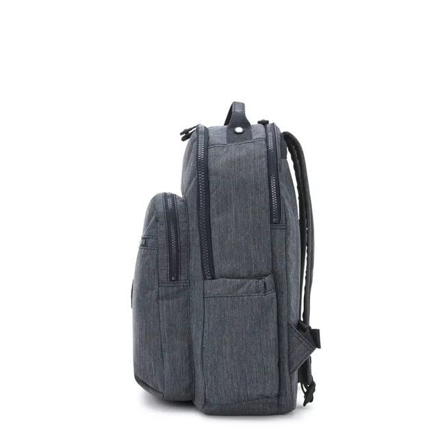 Mochila Kipling Seoul Lap Azul Estonado