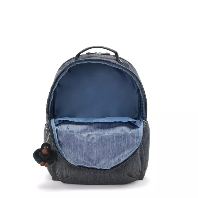 Mochila Kipling Seoul Lap Azul Estonado