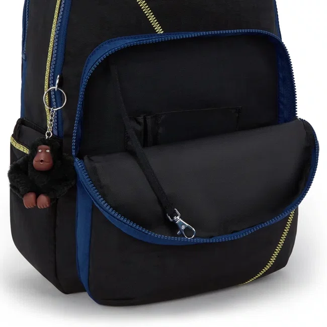 Mochila Kipling Seoul Lap Azul e Preta