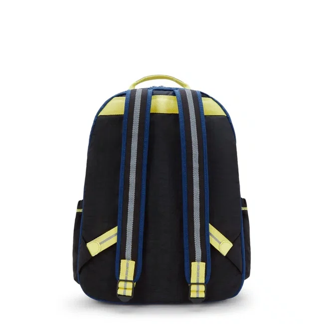 Mochila Kipling Seoul Lap Azul e Preta
