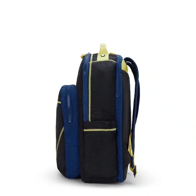 Mochila Kipling Seoul Lap Azul e Preta