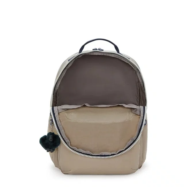 Mochila Kipling Seoul Lap Bege