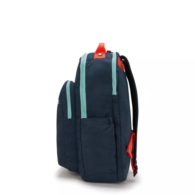 Mochila Kipling Seoul Lap Azul Marinho