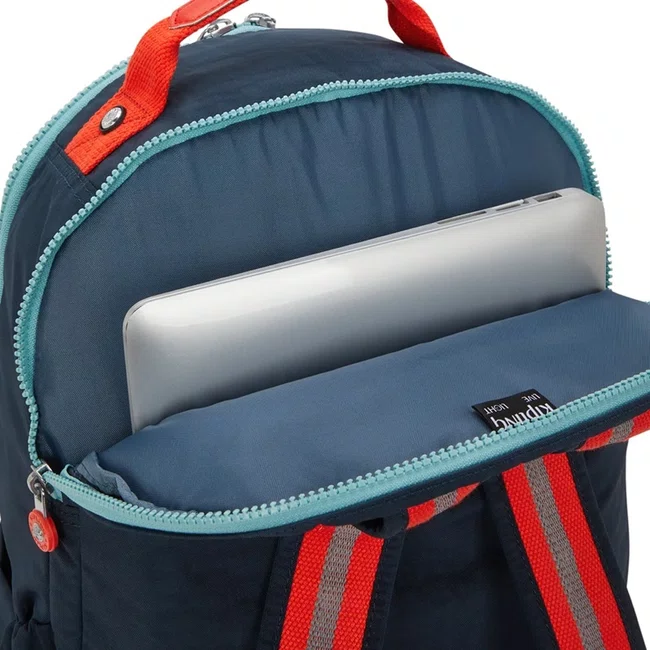 Mochila Kipling Seoul Lap Azul Marinho