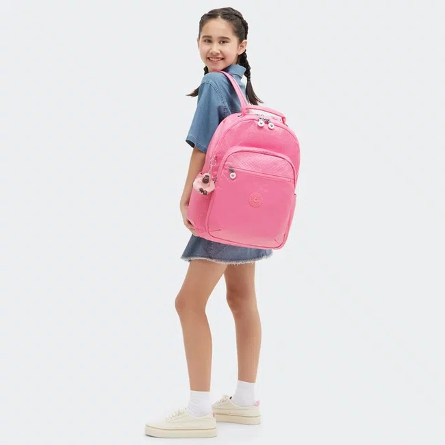 Mochila Kipling Seoul Lap Rosa