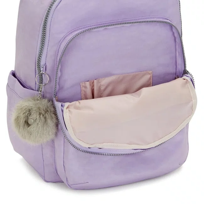 Mochila Kipling Seoul Lilás