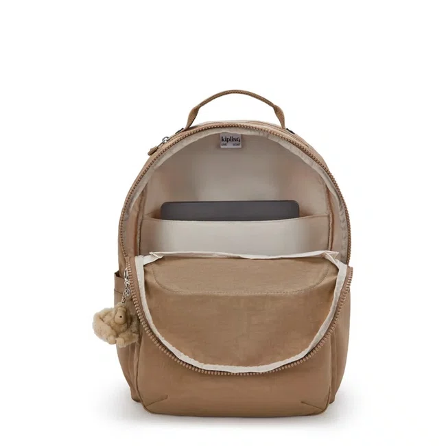 Mochila Kipling Seoul Bege