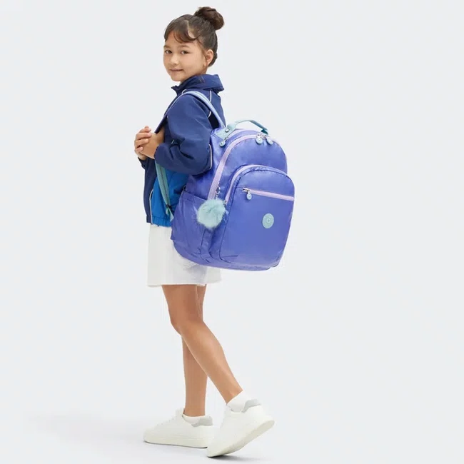 Mochila Kipling Seoul Lilás