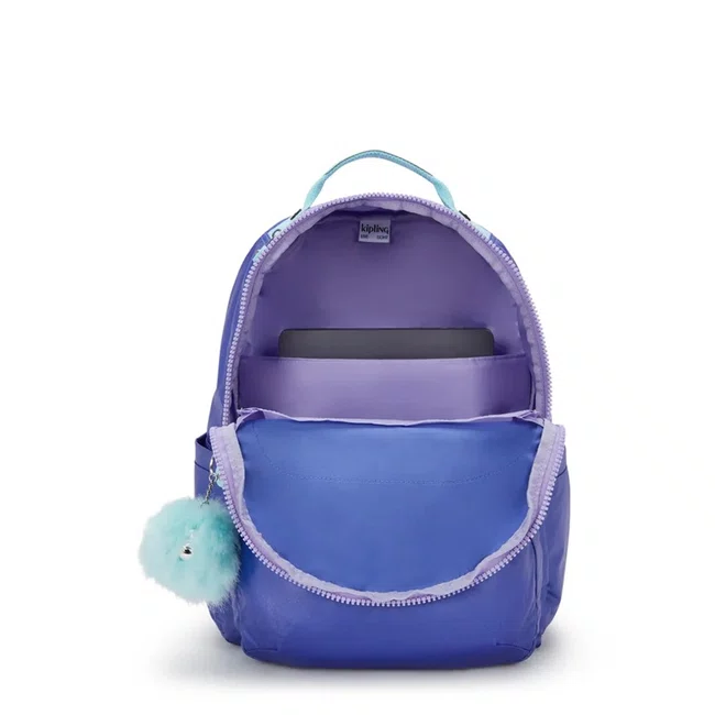 Mochila Kipling Seoul Lilás