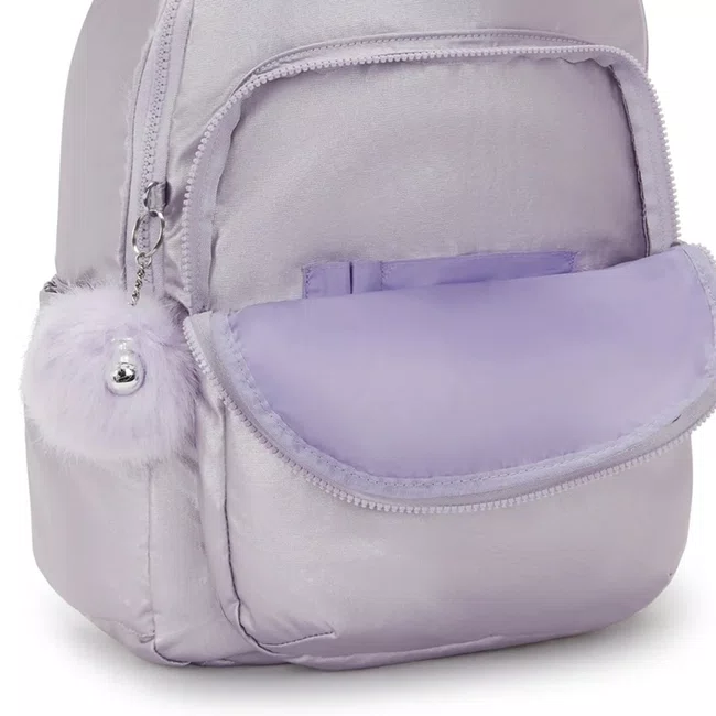 Mochila Kipling Seoul Lilás