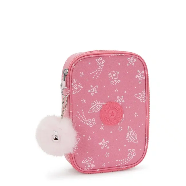 Estojo Kipling 100 Pens Rosa
