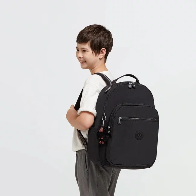 Mochila Kipling Seoul Preta