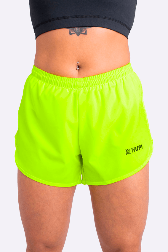 Shorts HUPI Donna Amarelo Neon Feminino