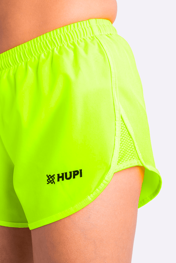 Shorts HUPI Donna Amarelo Neon Feminino