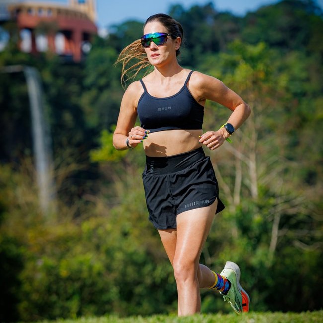 Shorts HUPI Donna Pro Preto