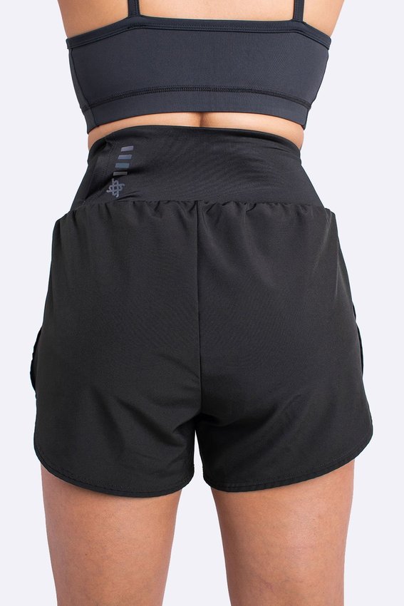 Shorts HUPI Donna Pro Preto