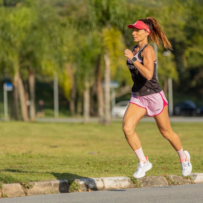 Shorts HUPI Donna Rosa Claro Feminino
