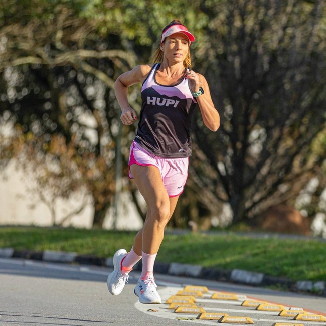 Shorts HUPI Donna Rosa Claro Feminino