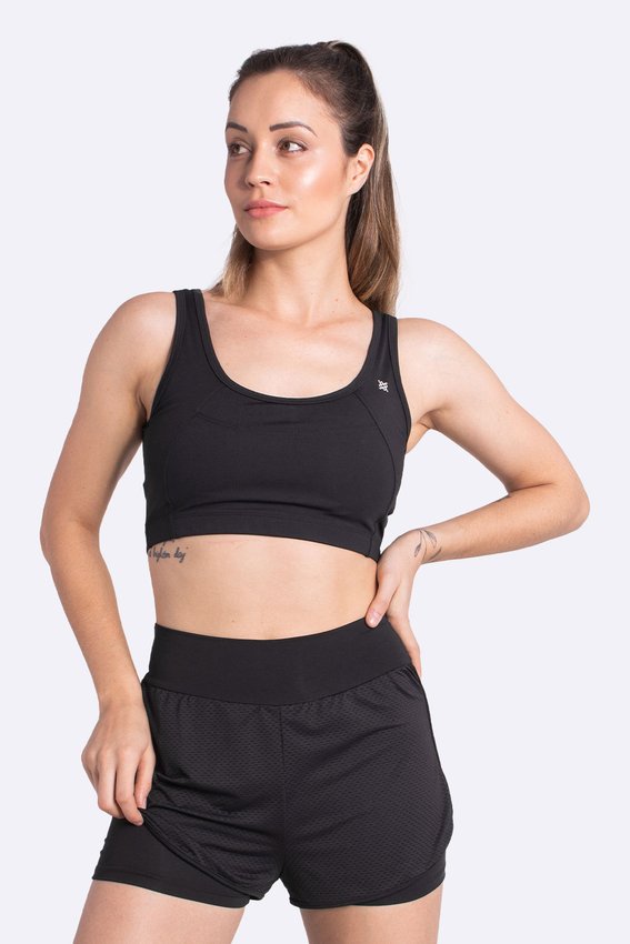 Shorts HUPI Duplo True - Preto 