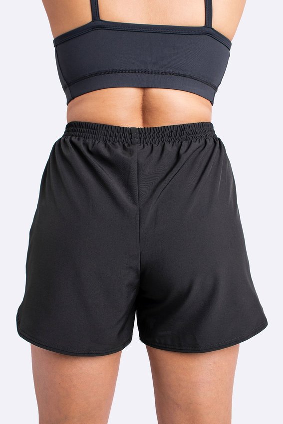Shorts HUPI Feminino Ella com Bermuda Interno Preto